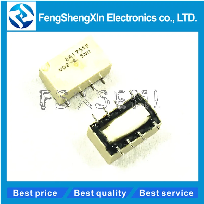 

5pcs/lot New UD2-3NU UD2-4.5NU UD2-5NU UD2-12NU 3VDC 4.5VDC 5VDC 12VDC relay