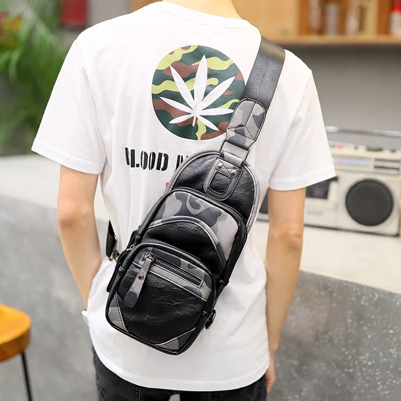 Мужская нагрудная сумка Tidog Han edition|bag bag|hans bagschest bag |