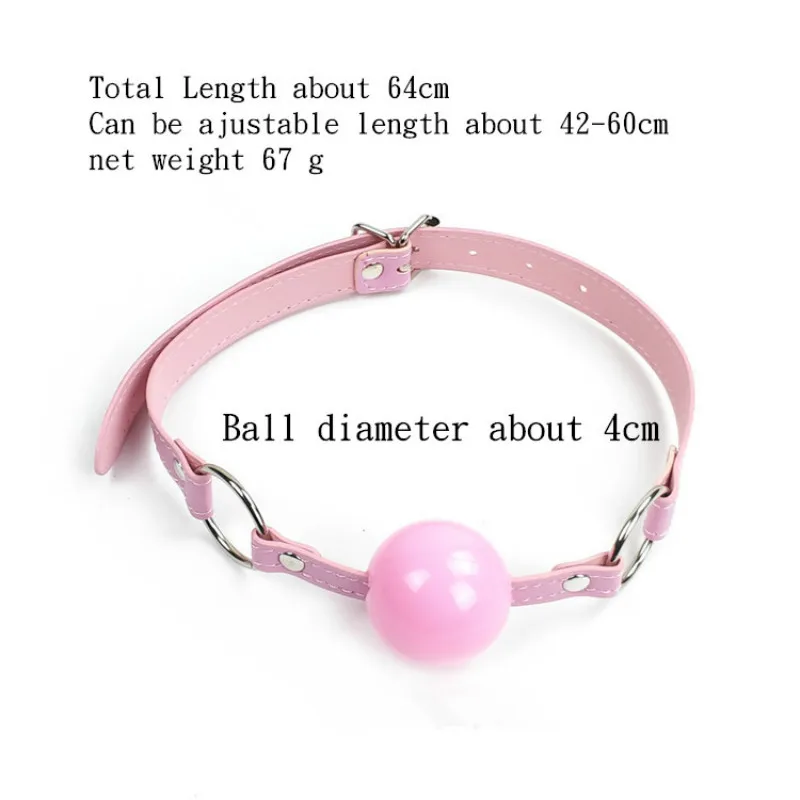 AUEXY-Silicone-Ball-Mouth-Gag-Oral-Fixation-PU-Leather-Band-Bondage-Restraints-Sex-Toys-for-Couples