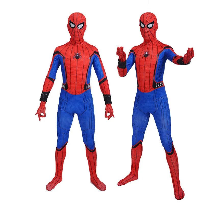 

Amazing High Quality Spider-man spiderman iron spider Homecoming Cosplay Civil War Spider Suit Halloween Costume Men Adult Fancy