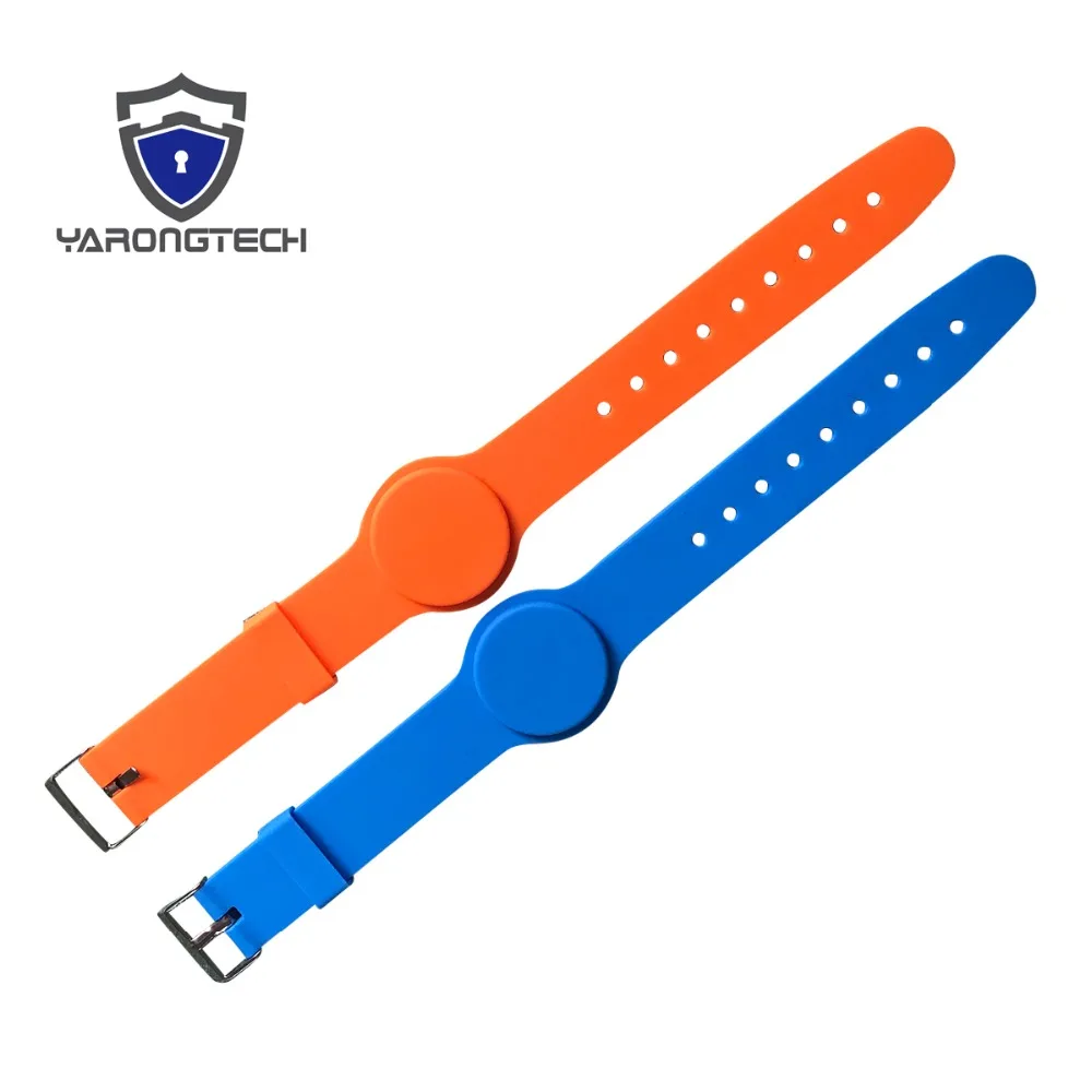 RFID 1K silicone wristbands 13.56mhz ISO 14443A Silicone (pack of 5) | Безопасность и защита