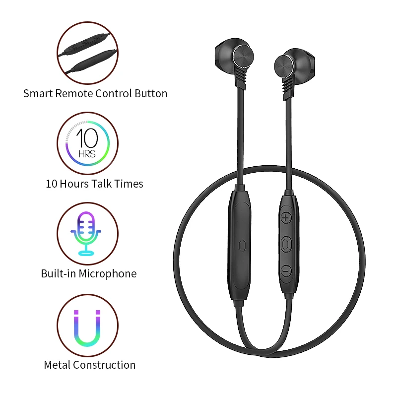 Langsdom L5pro Bluetooth Earphones With Mic Wireless Earphone Bluetooth Headphones Half In-ear Audifono Sport Bluetooth Headset