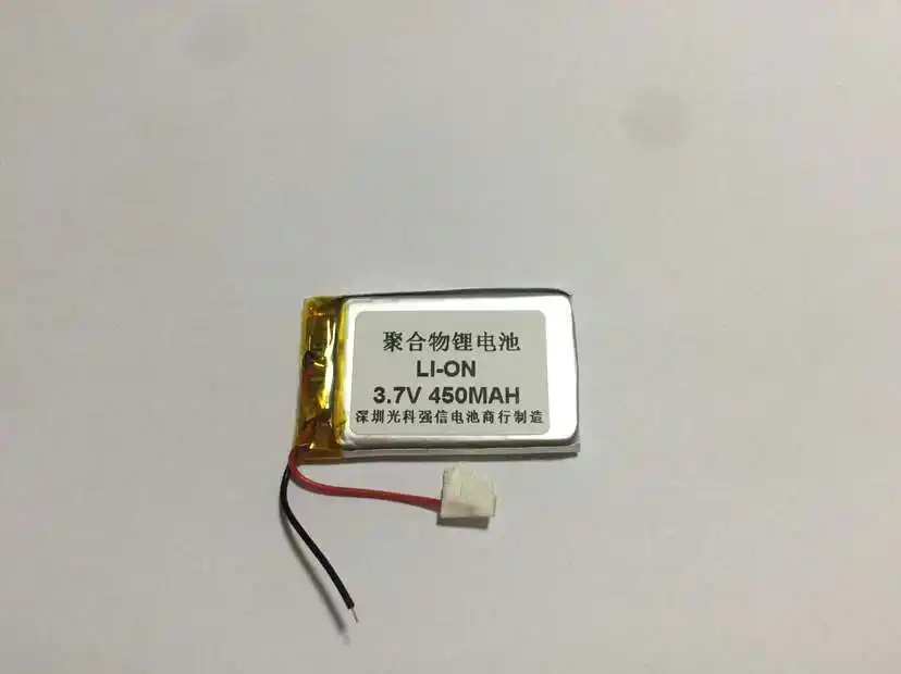 Новая полностью емкостная 3 7 V полимерная литиевая батарея 402540 450MAH MP4