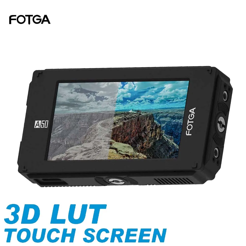 Pre-owned Price for  Fotga DP500IIIS A50TL 5" FHD Video On-Camera Touch Screen Field Monitor 3D LUT 1920x1080700cd/m2HDM