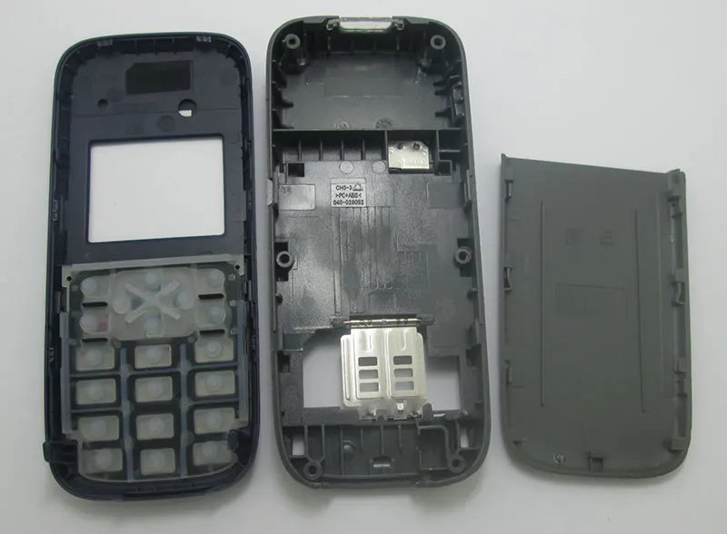 Черный корпус корпуса для Nokia 1209 и отвертка комплект инструментов|Корпусы рамки