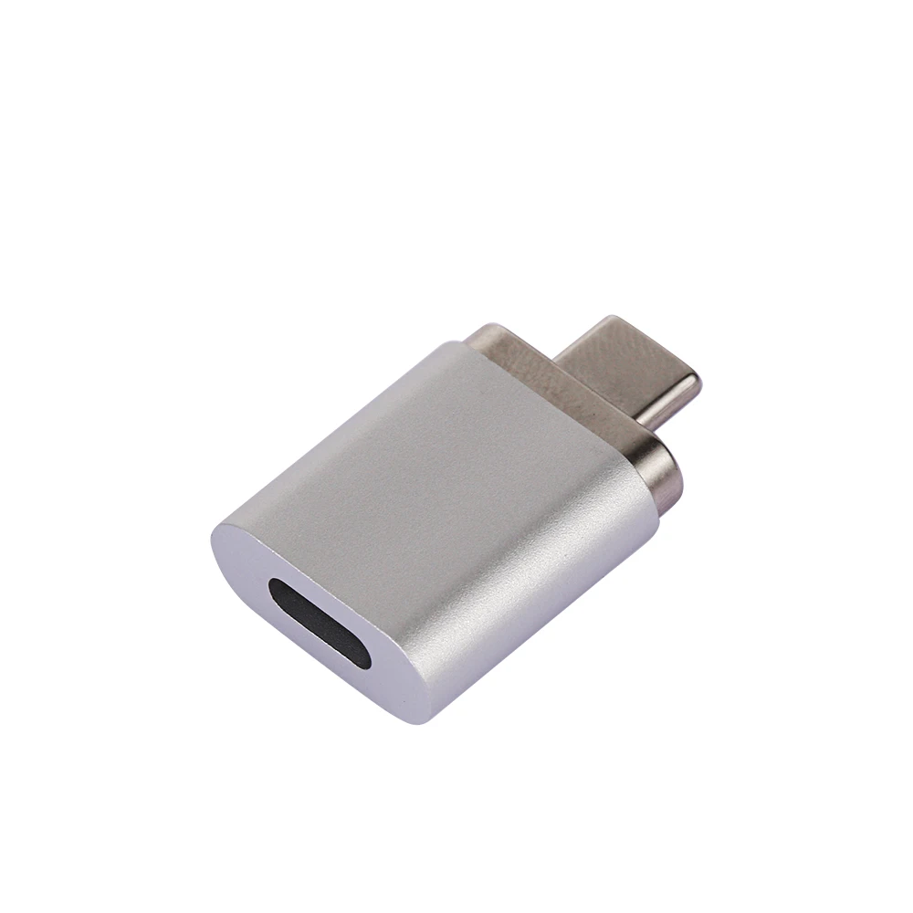20 контактов магнитный USB C адаптер Тип C разъем PD 100 Вт Быстрая зарядка Высокое качество для MacBook Pro Pixel samsung S10 huawei - Цвет: Straight head