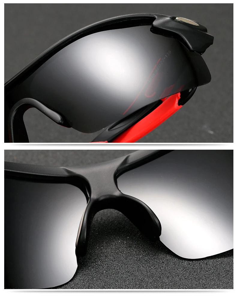 Велосипедные поляризованные солнцезащитные очки для велоспорта, горная дорога, MTB, велосипедные очки, очки для верховой езды, без оправы, половина оправы, спортивные очки, SSKP0066