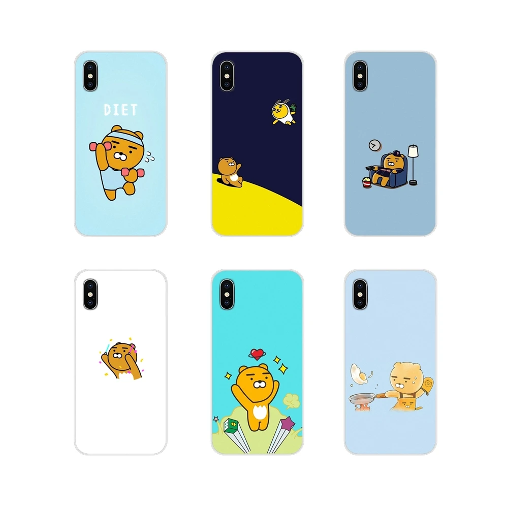

For Huawei P Smart Mate Honor 7A 7C 8C 8X 9 P10 P20 Lite Pro Plus Korean Cute Cartoon Ryan Accessories Phone Shell Covers