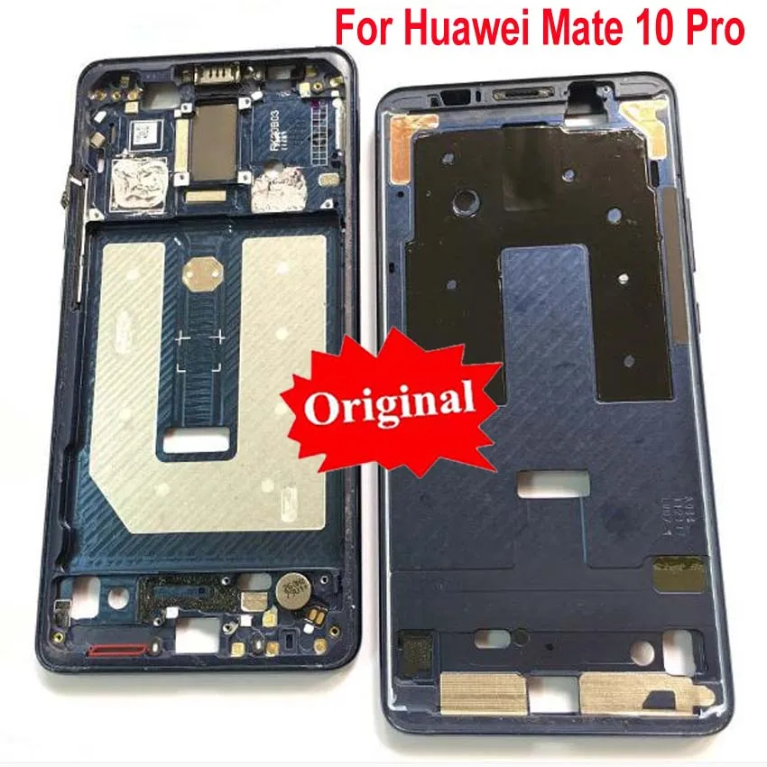

Original LCD Screen Supporting Housing Front Bezel/ Middle Frame with Power Flex Cable Buttons For Huawei Mate 10 Pro Mate10 Pro