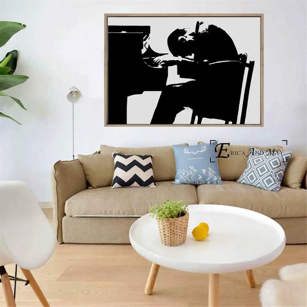 Bill Evans музыка винтажные плакаты и репродукции, настенное искусство декоративная картина холст живопись для гостиной домашний Декор без рамы - Цвет: 3