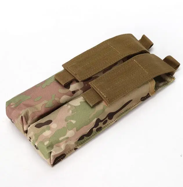 Прочный P90 подсумок двойной стек сумка для амуниции тактический Молл Mag Перевозчик утилита случае - Цвет: cp