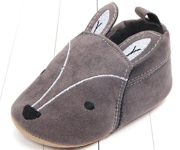 baby boots newborn boys infant shoes prewalkers crib shoes ankle boot faux fur fox baby elephant winter SandQ new cute shoe