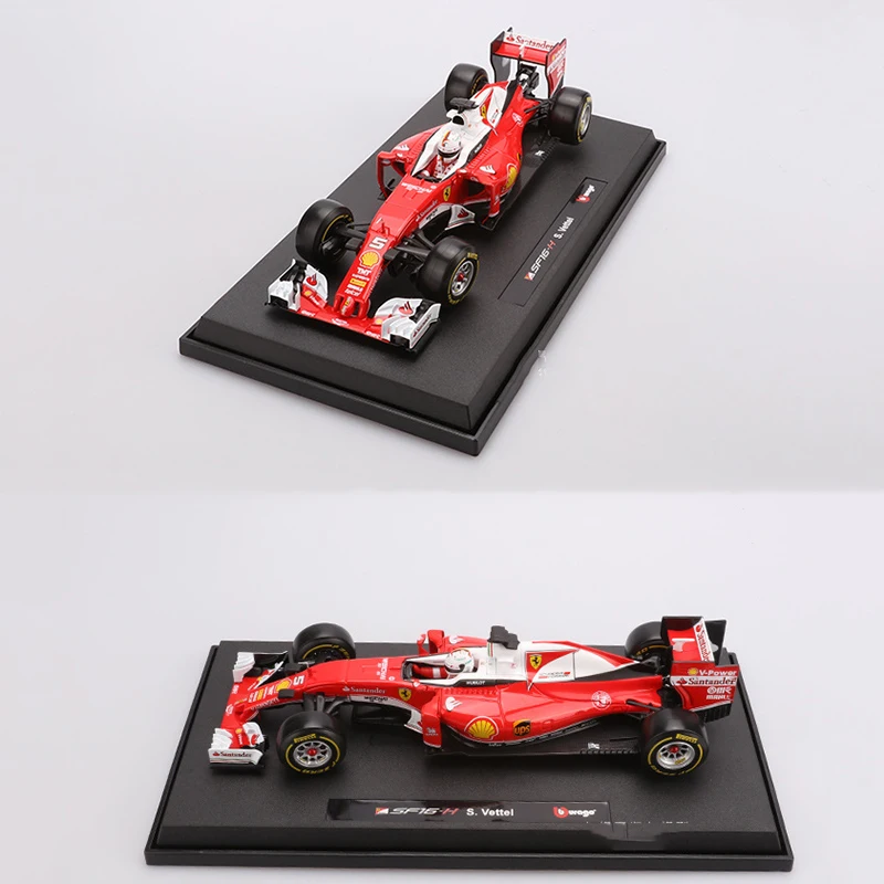 

Real Proportion Car Model 1/18 McFerraries SF16H Simulation Mini Exquisite Poco F1 Small Zinc Alloy Rubber Creative Racing Gift