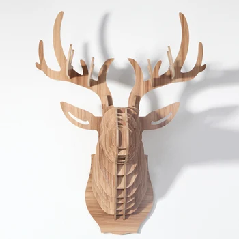 

Morden Art's wooden modern home wall decoration ash