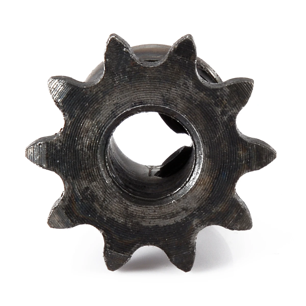 1pc High Hardness 8mm Bore 10 Teeth 10T Metal Pilot Motor Gear Roller Chain Drive Sprocket 15x25mm