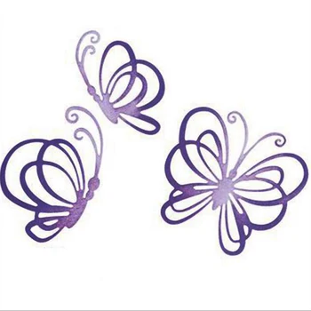 

2020 New Metal Cutting Dies Dancing Butterflies Cutting Die For DIY Card Making Scrapbooking Making Embossing Stencil Craft Die5