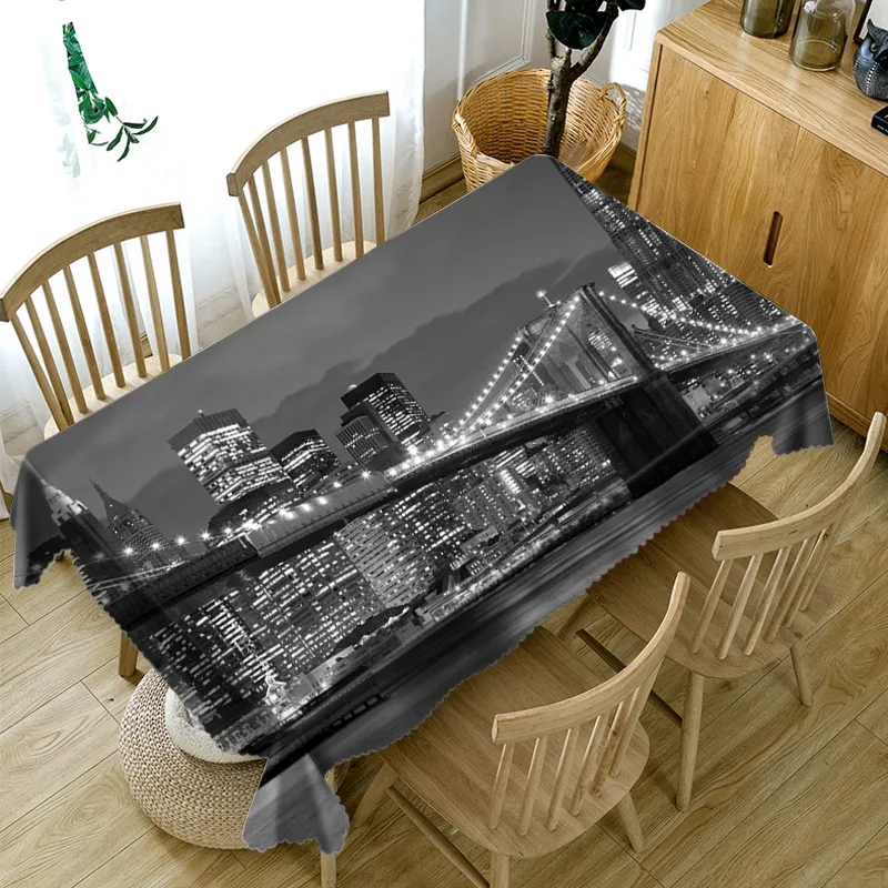  Table cloth Rectangular 3D Football Field Printed Tablecloth Home Protection and decoration Elegant