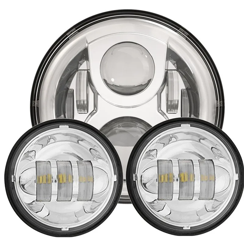 Buy Harley LED Headlight Kit Generation 2 7" Round