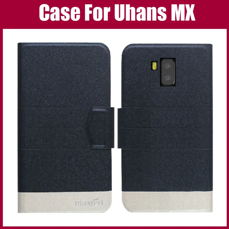 

Hot Sale! Uhans MX Case New Arrival 5 Colors High Quality Flip Leather Protective Phone Cover Case For Uhans MX Case