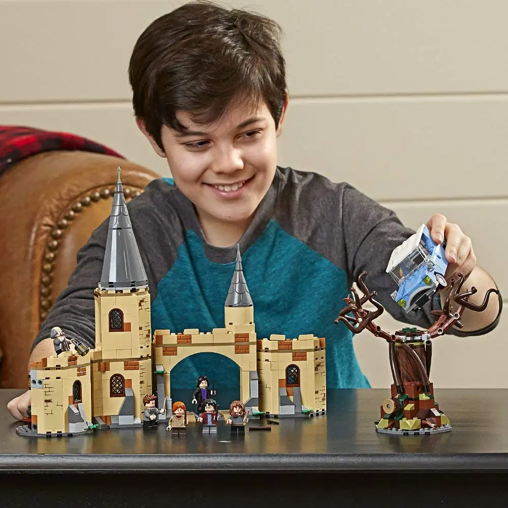 

Movie Chamber of Secrets Hogwarts Whomping Willow Building Kit Block Toys