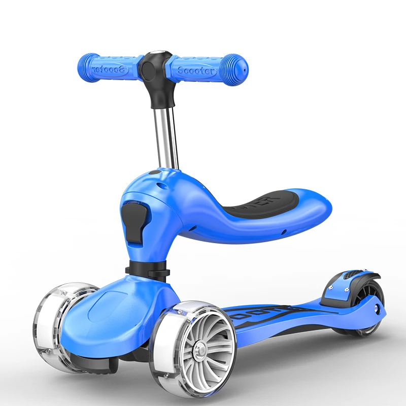 Buy Scooter Children Three In One 1 2 3 6 Year Old Baby Can Sit 4 Rounds Of