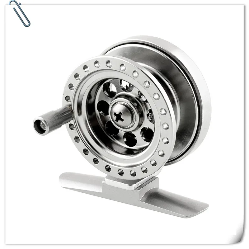 Super Goedkope Vliegvissen Reel Spool Mini Zee Boot Ijs Vislijn Wiel