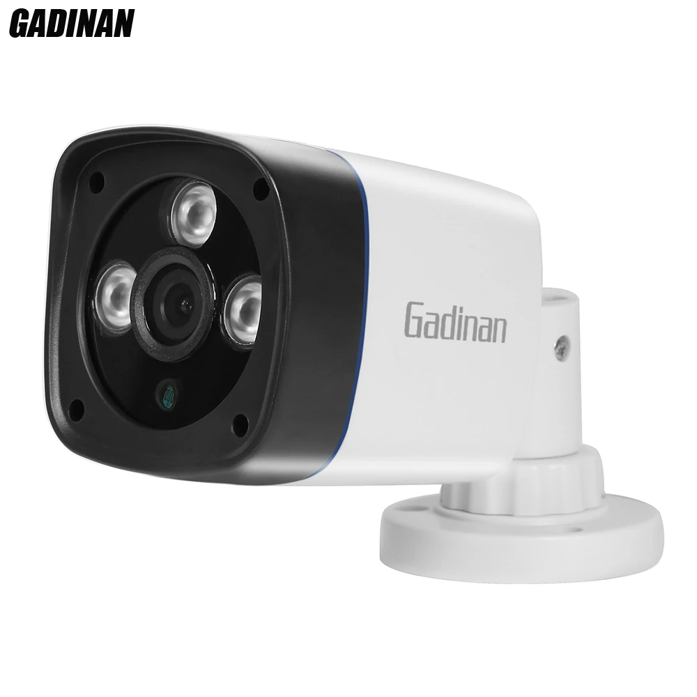 Gadinan H.265 4MP 25FPS IP Камера Indoor/наружного видеонаблюдения HI3516D + OV4689 2592*1520 ИК