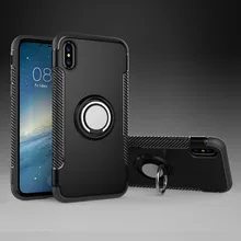 

for iPhone 8, Xs X ring car magnetic absorption HR anti-crashshell 7