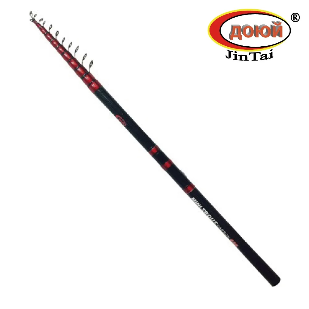 760 1030 MINI TROUT CARBON Строй быстрый. Тест C.W. 10 30 гр. Длина: 4 5м / 5 4м 6 3м Удочка ДОЮЙ JinTai