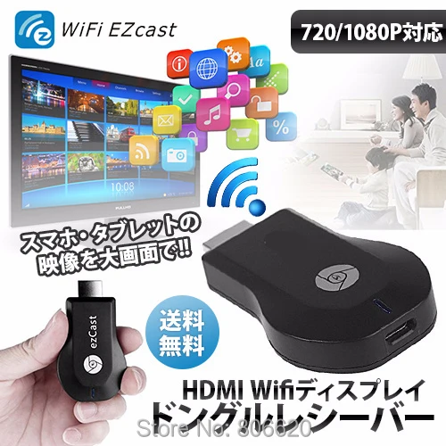 1080p Android TV Miracast Wireless Receiver HDMI Wifi Display Dongle with Google Chromecast for Home PC Laptop TV & Projectors_11