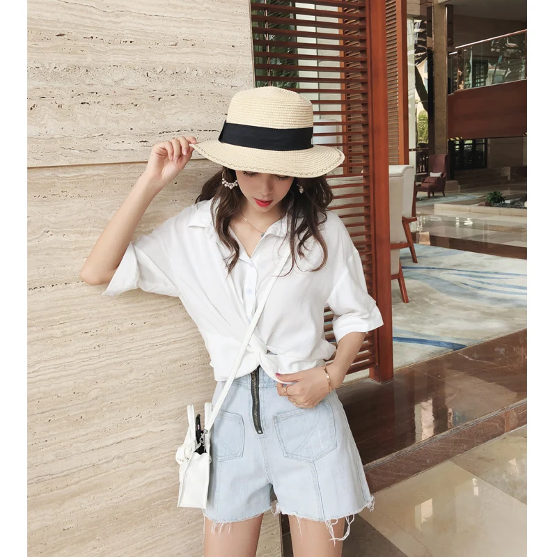 

Mishow Korean Style Blouse Kawaii Women Shirt Casual Tops Harajuku Loose Women Clothes MX18B4588