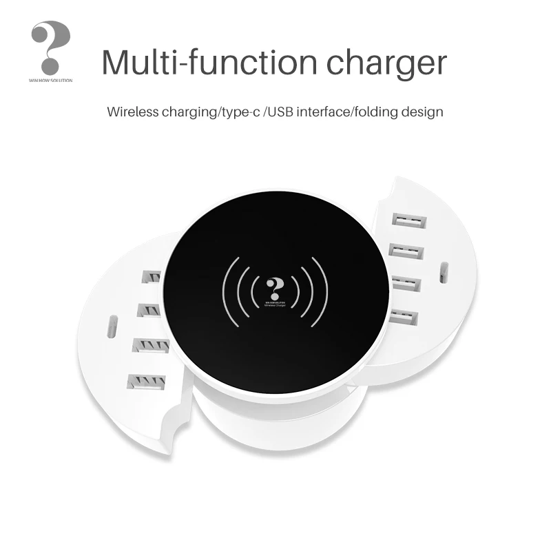 АББ ? Зарядное устройство Wenhao Usb многофункциональное зарядное 8Usb + 2Type C с