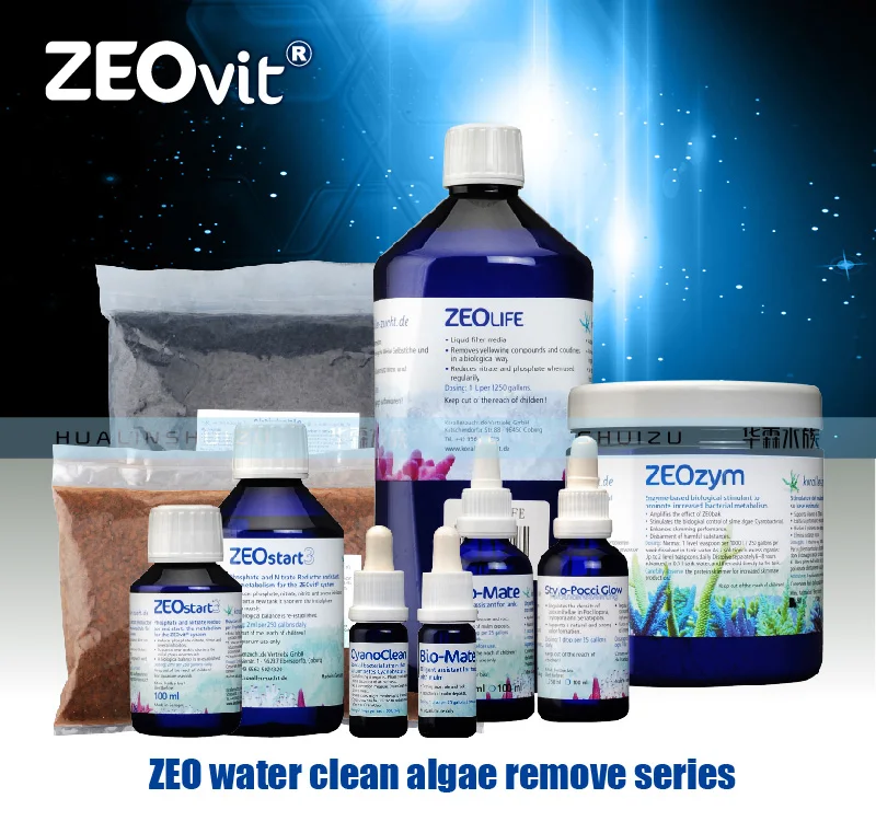 ZEOVit algae remove water clean zeolife zeozym star3 bio active carbon
