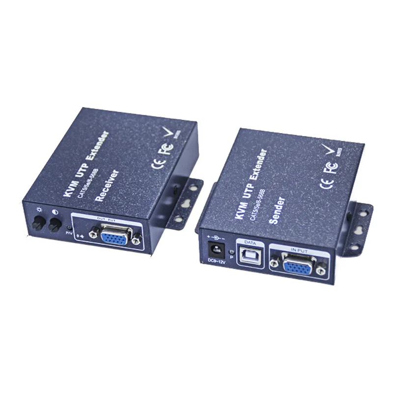 1080P 100m VGA KVM UTP удлинитель с usb-портом для DVR VGA USB KVM удлинитель для cat5 cat6