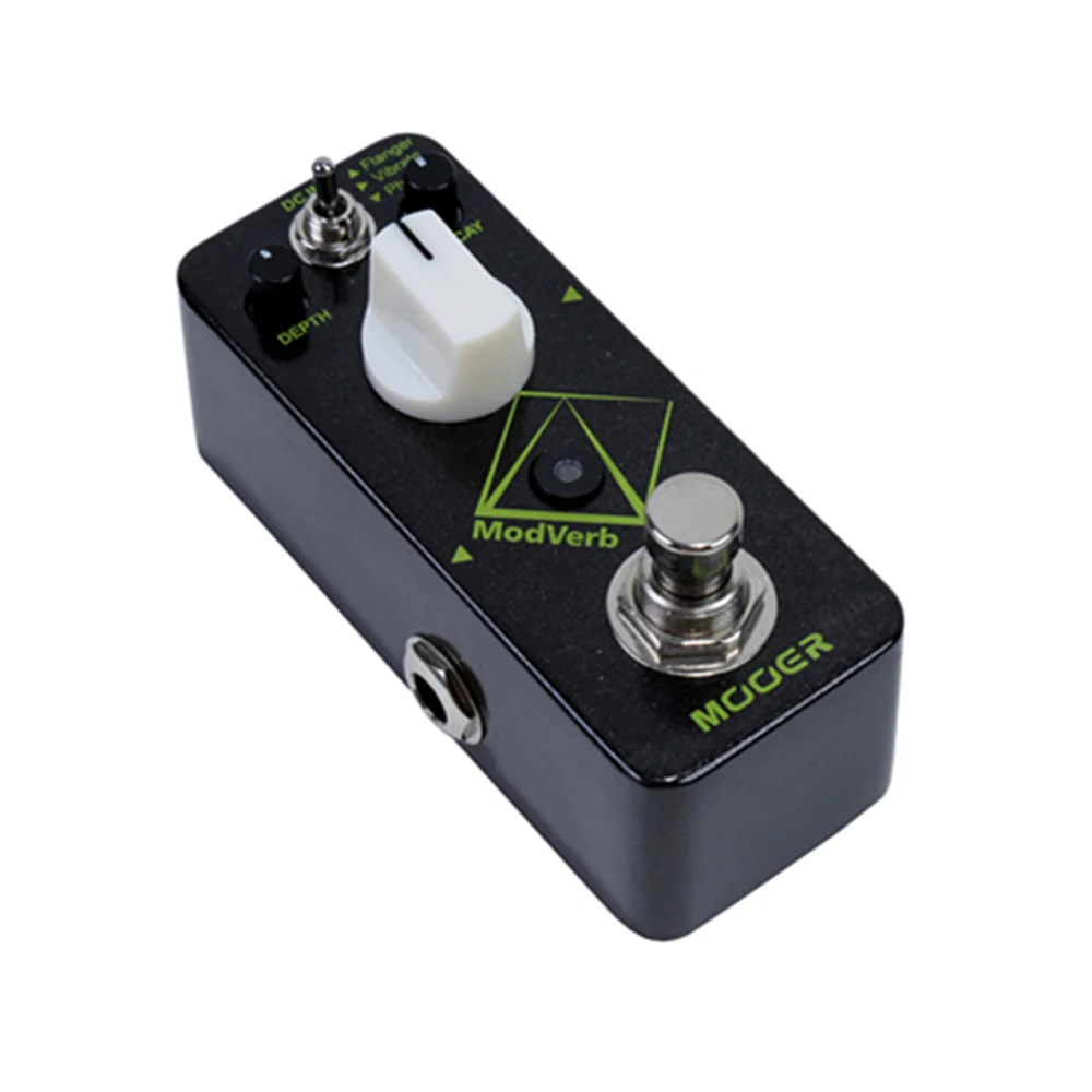 

Mooer Modverb Effect Pedal Micro Mini modulation Reverb Effect Pedal Frozen Functionality 3 Modulation Types MRV4