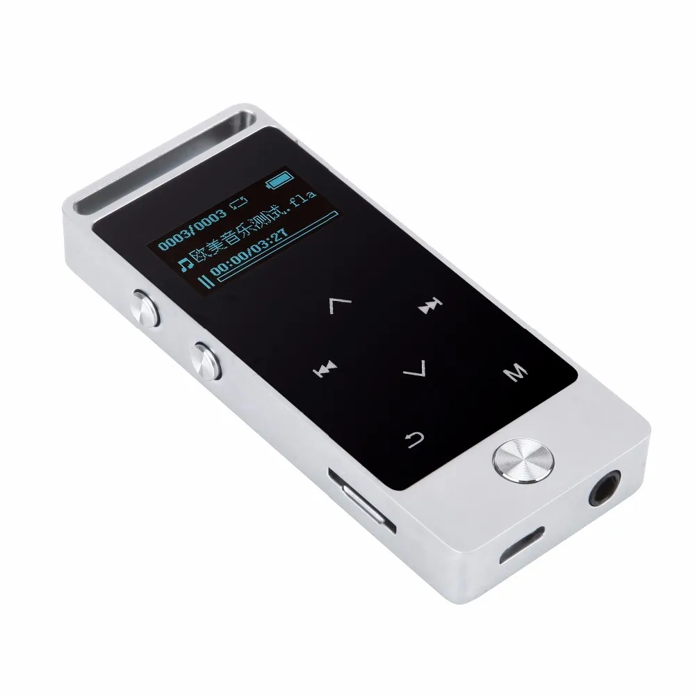 Benjie S5 MP3 плеер сенсорный экран 8 Гб металлический Мини цифровой Высокое качество