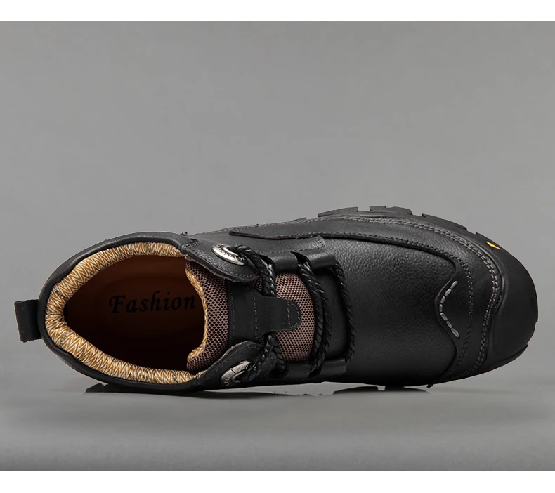 MVVT/большие размеры; мужские зимние ботинки; ботинки из натуральной кожи наивысшего качества; мужские ботильоны на платформе; водонепроницаемые зимние ботинки