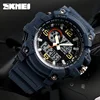 SKMEI Top Brand Luxury Sport Watch Men Military 5Bar Waterproof Quartz Watches Dual Display Wristwatches relogio masculino 1283 ► Photo 3/6