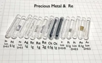 

Element Periodic Precious metal Series Au Ag Re Ru Rh Os Ir Pd Pt 4N 99.99%