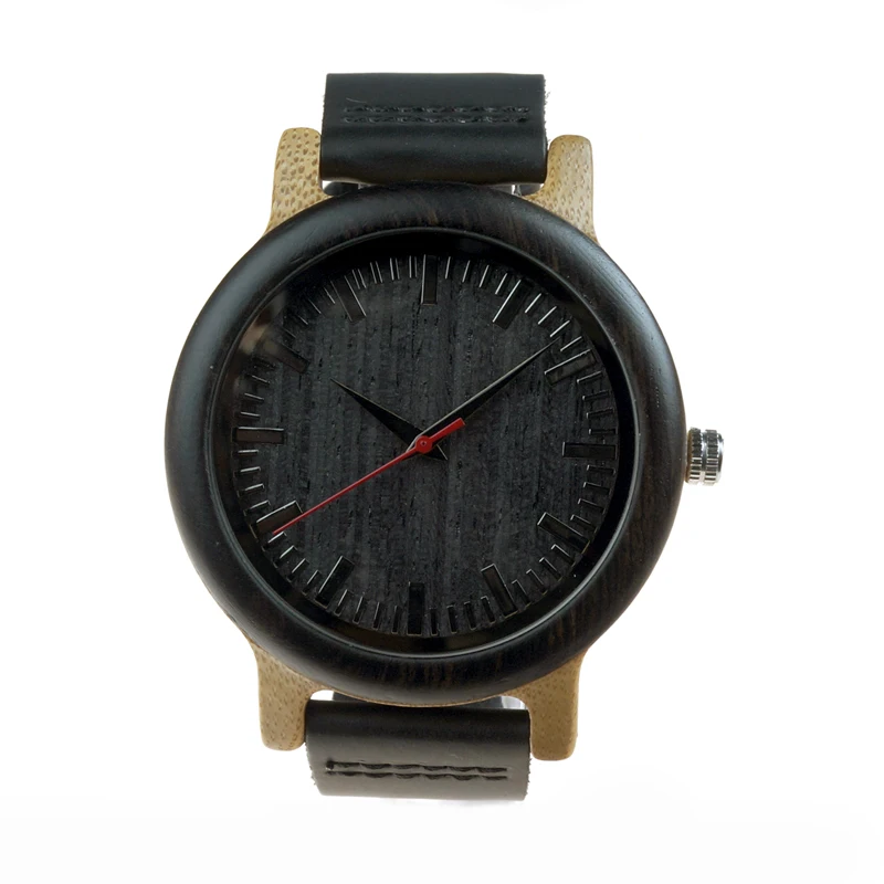 BOBO BIRD V-M13/M14 Mens Watches Fine Wood Bezel Bamboo Watch with Leather Band in Gift Box relojes mujer 2018
