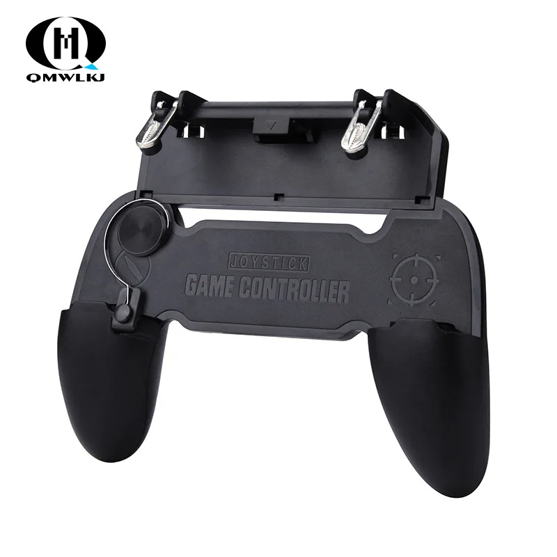 

W11+ PUGB Mobile Game Controller Trigger Free Fire PUBG Mobile Joystick Gamepad Metal L1 R1 Button for iPhone Android IOS