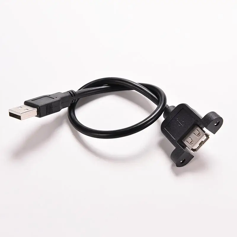 1 шт. Кабель Удлинитель USB 2 0 Папа мама 30 см|usb 2.0 male|extend cableusb panel mount |