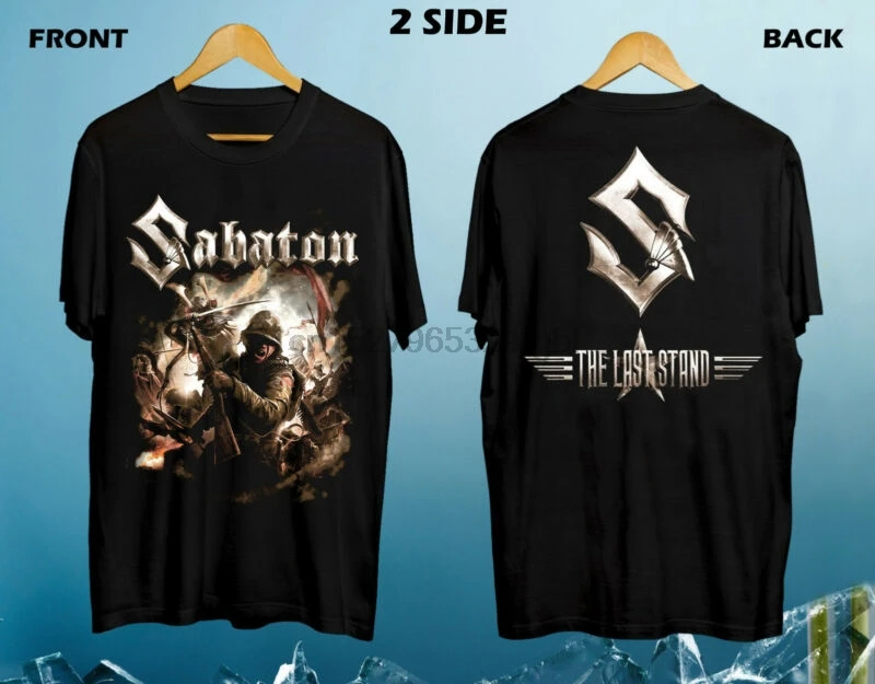 

T-shirt SABATON THE LAST STAND Different metal band Nation Size S-XXL(1)