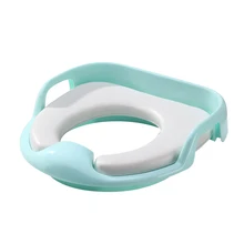 Детский горшок, мягкое сиденье на подушку для девочек и мальчиков, детские кроссовки, детское сиденье для унитаза, кольцо с ручкой, портативное детское сиденье для унитаза