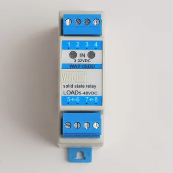 

Din Guide 2Loop SSR 5A DC24V Compact Solid State Relay with Heat Sink