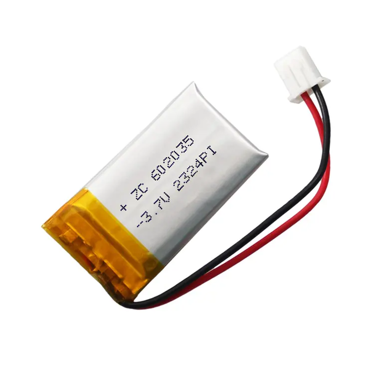 В 600mAh 602035 3,7 V литий-полимерный аккумулятор 652035 стерео динамики массажный инструмент для красоты перезаряжаемый литий-ионный аккумулятор