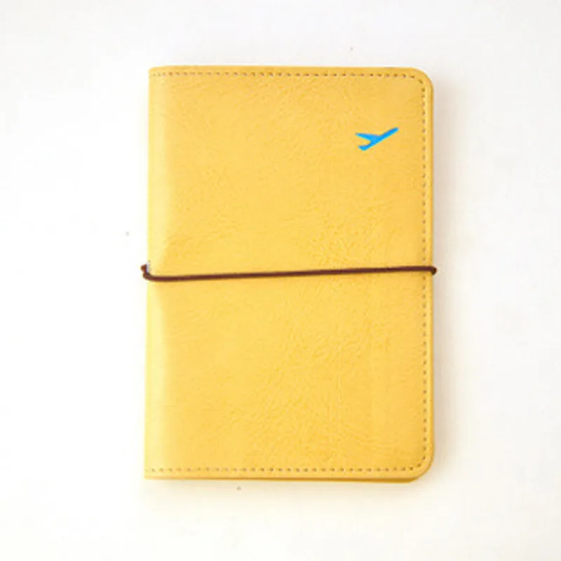 Xiniu Обложка для паспорта из искусственной кожи чехол для паспорта карта защитная обложка сумка визитница Funda Pasaporte - Цвет: Yellow
