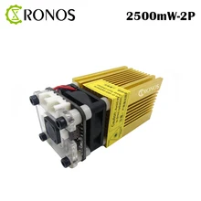 445nm-2500mw Золотой модуль лазер DI Messa A Fuoco синий лазер Incisione лазер Testa, 2,5 Вт Tubo Del лазерный диод 2p порт