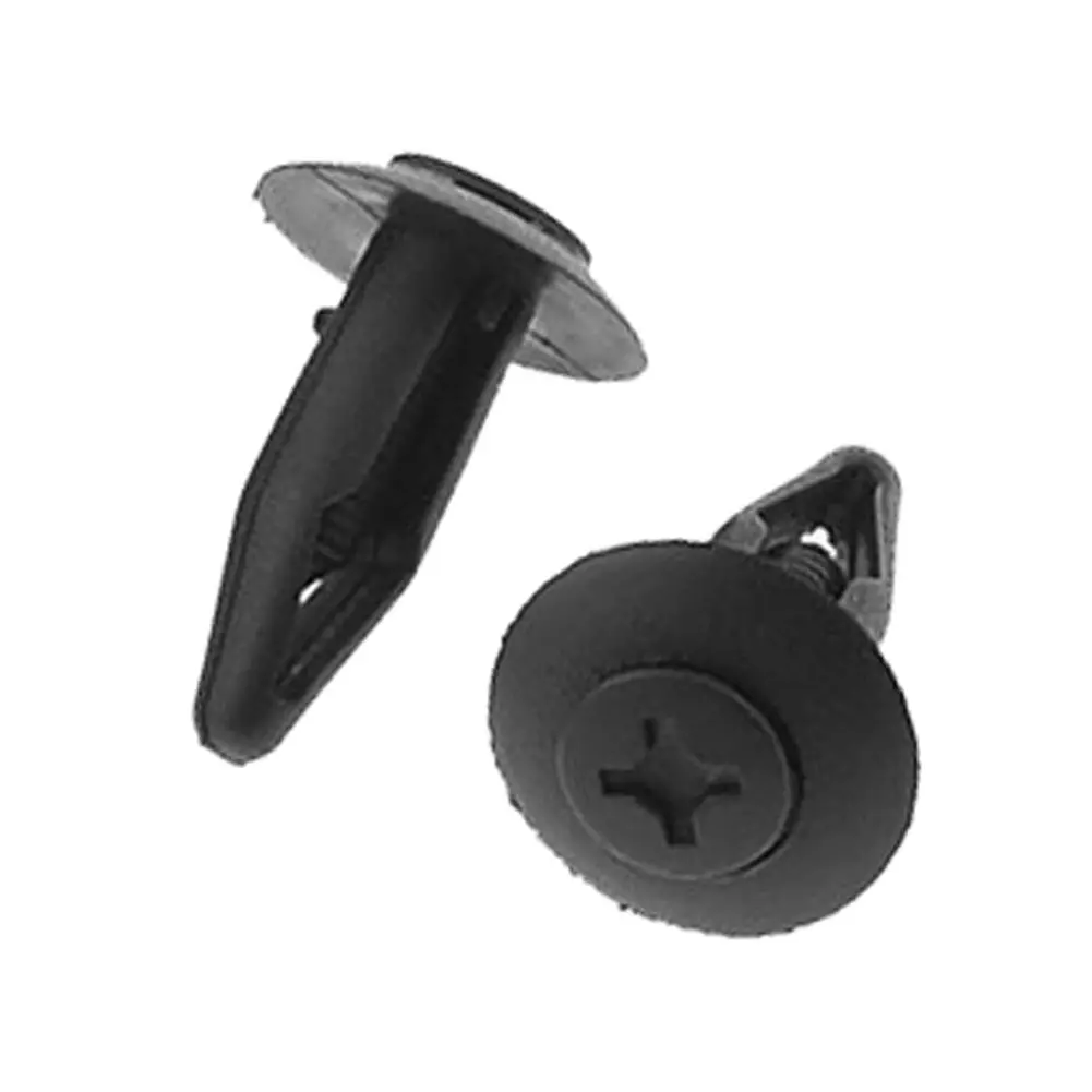50/ pz interni auto pannello clip di fissaggio rivetti in plastica grigio per 7/ mm foro