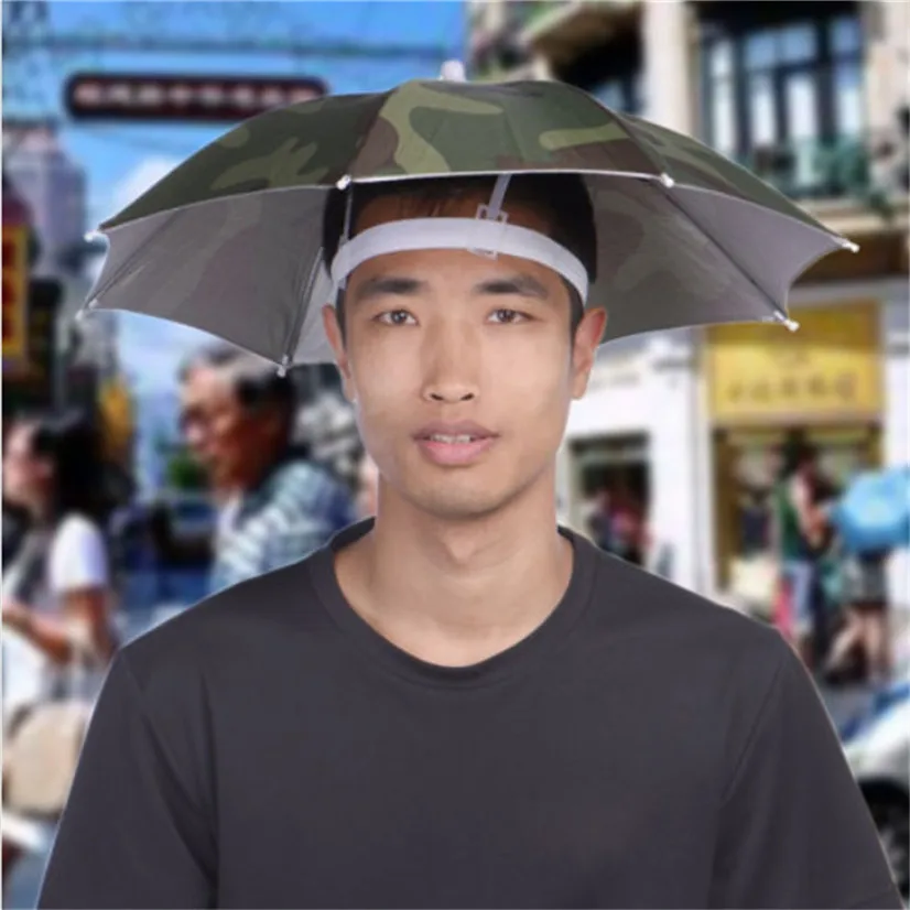 Открытый складной солнечный зонт шляпа Гольф Рыбалка Кемпинг Головные уборы кепки головной убор камуфляж зонтик